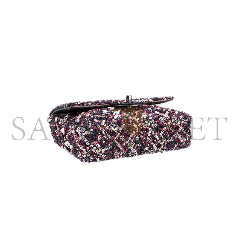CHANEL MASTER SEQUIN FLAP SHOULDER BAG (20*13*5cm)